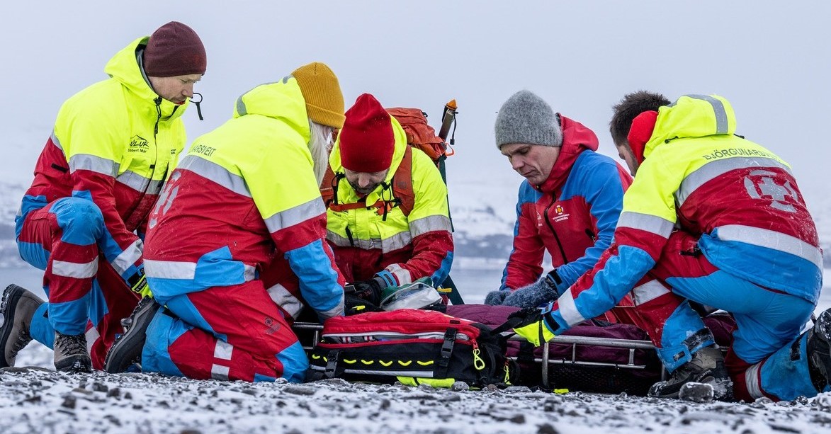Fireworks supporting ICE-SAR